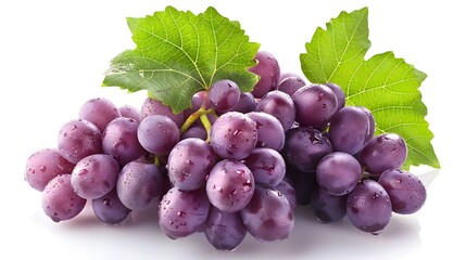 Fototapeta premium grapes isolated on white