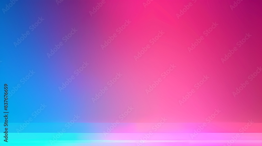 Poster neon blue and pink gradients in sharp focus create an abstract backdrop in stunning ultra high defin