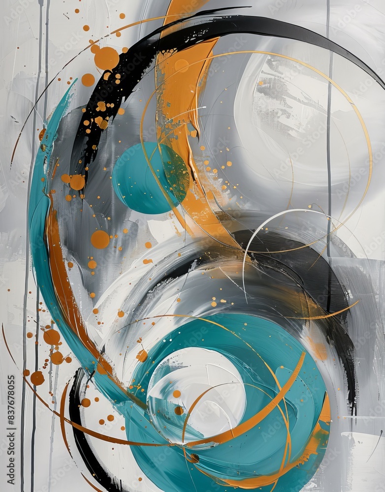 Poster Captured in UHD 4K resolution with sharp focus, highlighting the intricate details of the artwork