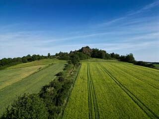 Góry Kaczawskie, krajobraz w Krainie wygasłych wulkanów © Freshfanpage