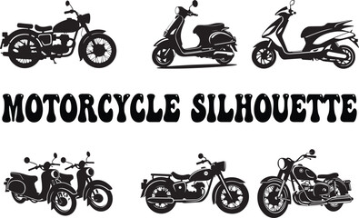 Motorcycle 🏍️,
Black silhouette 🖤,
Vector art 🎨,
Motorbike 🏍️,
Biker life 🛣️,
Two-wheeler 🚲,
Cruiser 🛵,
Sport bike 🏁,
Chopper 🏍️,
Motorcycle silhouette 🚴‍♂️,
Digital illustration 🖌️,
