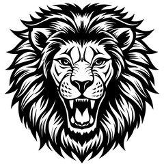 lion-face-victor-illustration-silhouette-image-ico
