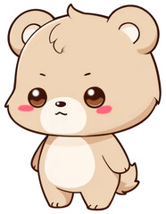 Obraz premium baby bear cartoon
