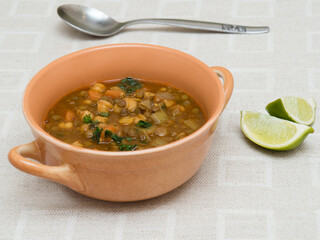 Harira - traditional Moroccan soup
