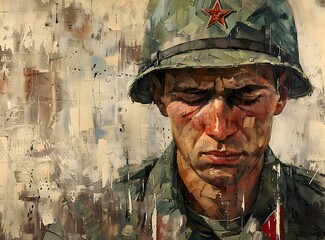 Portrait of a Young Soldier