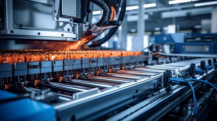 Automated Assembly Line for Electric Vehicle Battery Cells Generative AI