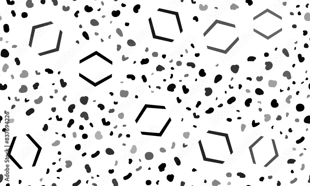 Poster abstract seamless pattern with angle brackets symbols. creative leopard backdrop. illustration on tr