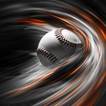 Flying baseball