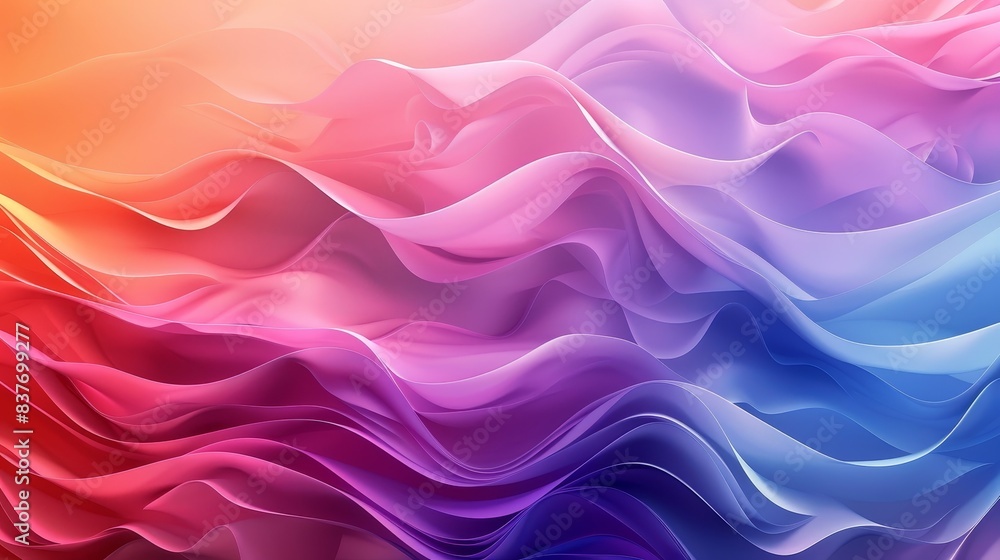Aufkleber color gradients background design: an illustration showcasing a background design using color gradie