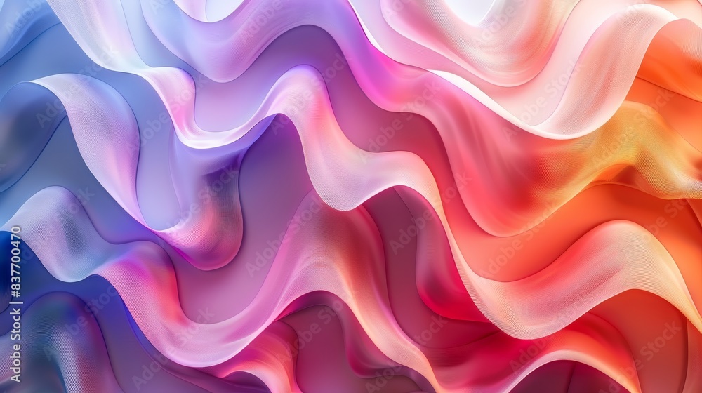 Poster gradient patterns visual effects: a photo showcasing gradient patterns used to create visual effects