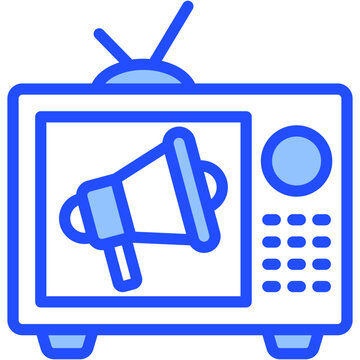 recommend clip art: Tv Commercial Icon