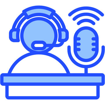 recommend clip art: Broadcaster Icon