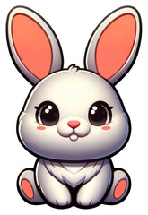 Obraz premium Cute rabbit