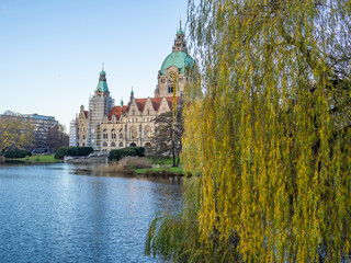 New Town Hall in the city Hanover.