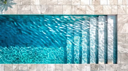 Obraz premium Swimming Pool with Clear Water 