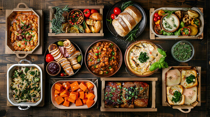 Fototapeta premium Ramadan Kareem, Ramadan crescent moon, Eid Mubarak Islamic festival social media banner and Eid Mubarak Post Template, Islam 