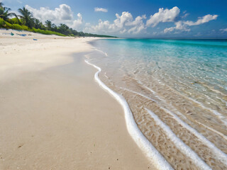 Obraz premium white sand