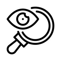 privacy line icon