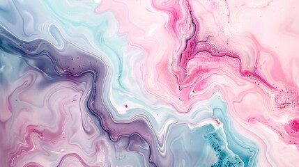 An abstract background featuring fluid art in soft pastel hues.