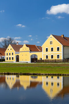 Zabori village monument reserve, Southern Bohemia, Czech Republic