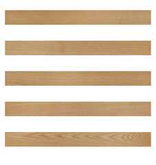 wooden board isolated