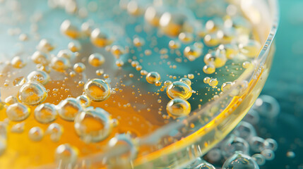 Microbiology culture plate texture, scientific background