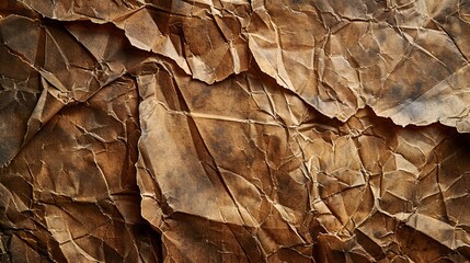 Weathered brown paper with a rough texture, featuring subtle color variations and organic patterns