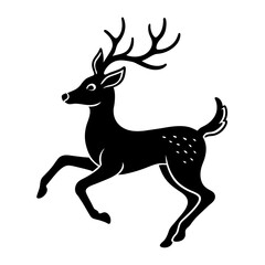 deer silhouette vector