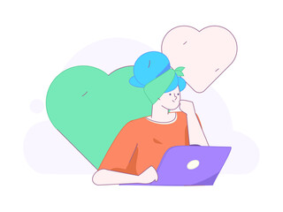 3.12 International Women's Day professional women flat character vector concept operation hand drawn illustration
