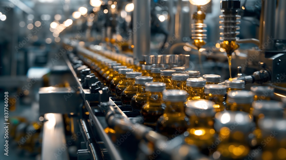 Poster 8. visualize the fast-packed production line as a well-oiled machine, operating with clockwork preci