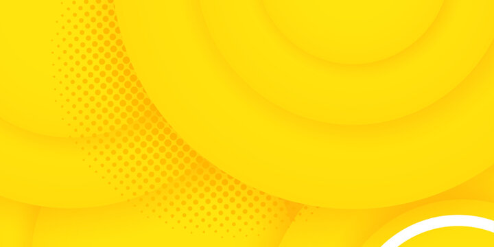 A halftone pattern is subtly incorporated, giving the image a modern, textured effect. and bright yellow abstract background, creating a vibrant and cheerful mood