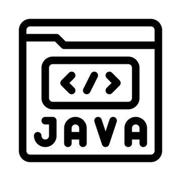 javascript line icon