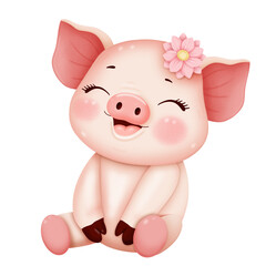pink piggy