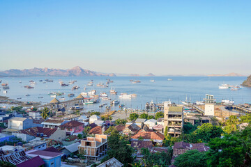 Beauty view of labuan bajo island