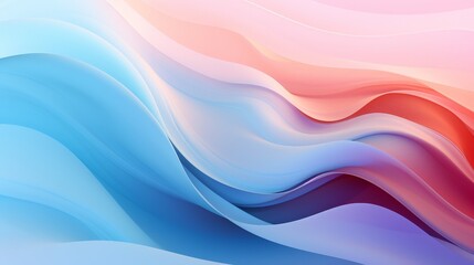 Fototapeta premium Undulating Beauty Abstract Wave Patterns
