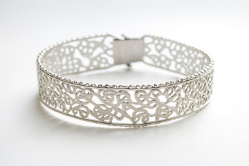 Silver Filigree Bracelet
