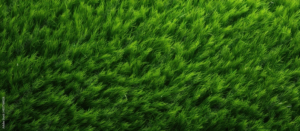 Aufkleber Artificial grass texture background with copy space image.