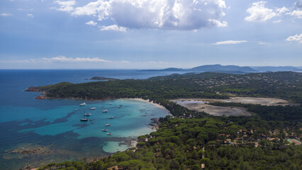 Obraz premium Plage de Pinarellu - Corsica (France)