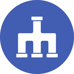 Plastic Pipe Icon