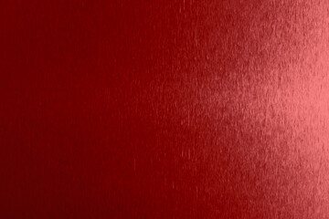 Beautiful red foil as background, top view