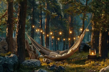 Hangout Spot in Pine Forest