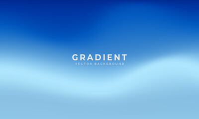 abstract gradient soft blue blurred banner background