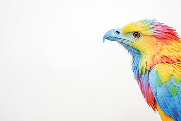 Fototapeta premium Rainbow Eagle Close Up