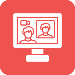 Online Meeting Icon