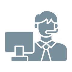 Obraz premium Call Center Icon