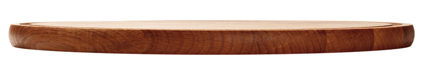 wooden Cutting Board, isolated on white background, full depth of field