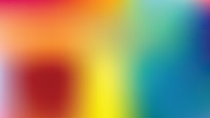 Abstract Colorful gradient background, combination of shades arranged on a plate. fun, festive, and bright, use it in designing website banners, covers, and backdrops