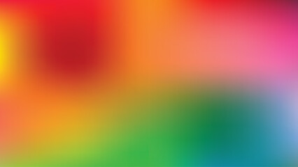 Abstract Colorful gradient background, combination of shades arranged on a plate. fun, festive, and bright, use it in designing website banners, covers, and backdrops