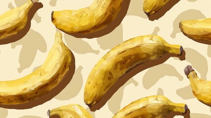  Two bunches of yellow bananas on separate white counter tops, adjacent to a white wall