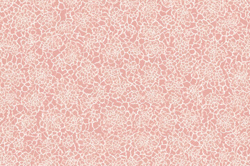 Fototapeta premium Abstract Pink Floral Pattern